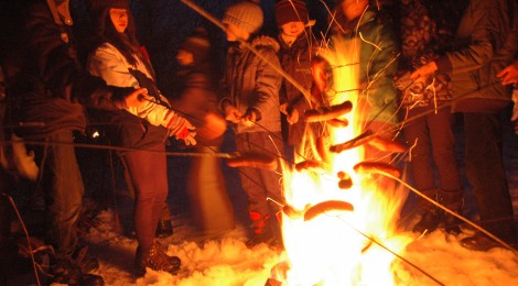 Kulig z kiełbaskami - czyli dobrze, że nie odwrotnie