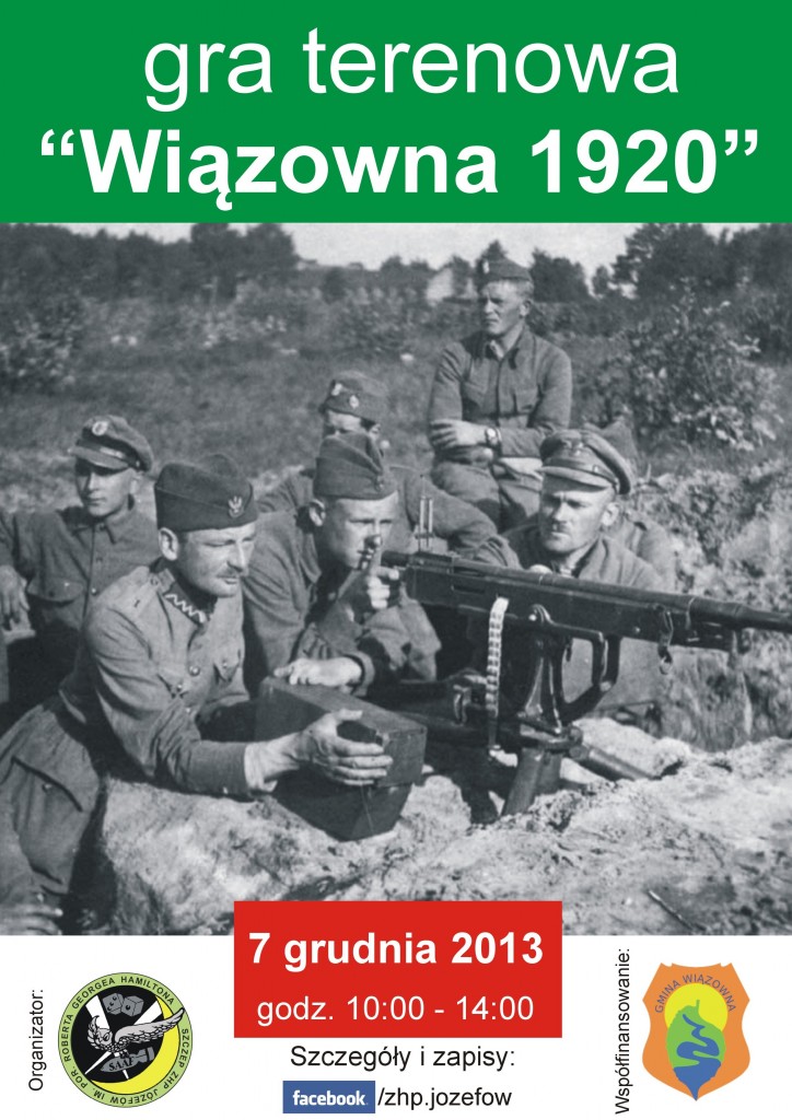 Wiazowna 1920 - plakat